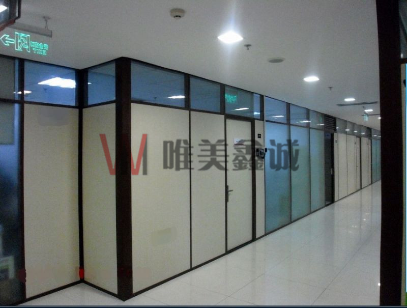 玻璃高隔屏風GG-BL-010