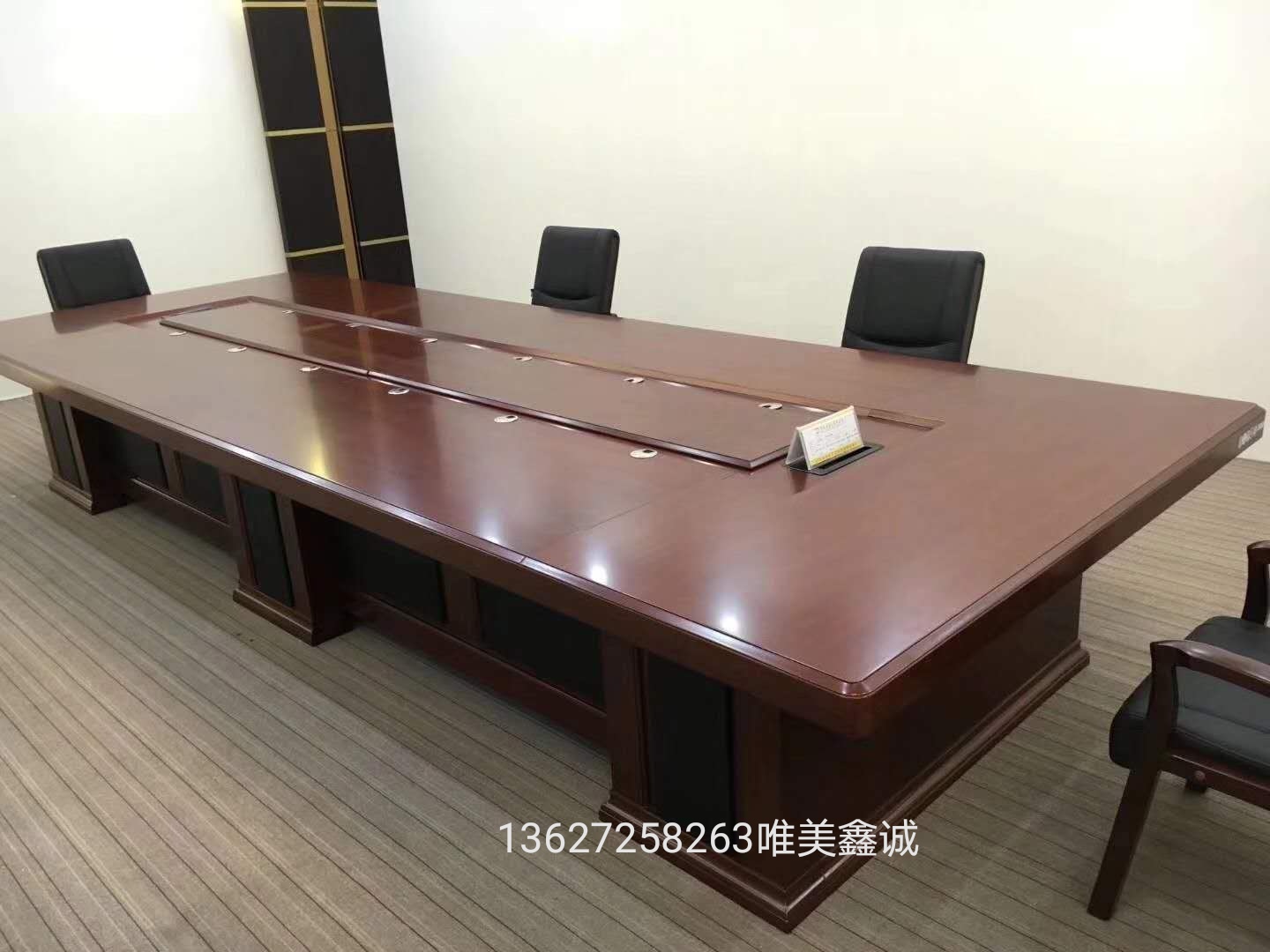 實(shí)木油漆會議桌WM-BC-9