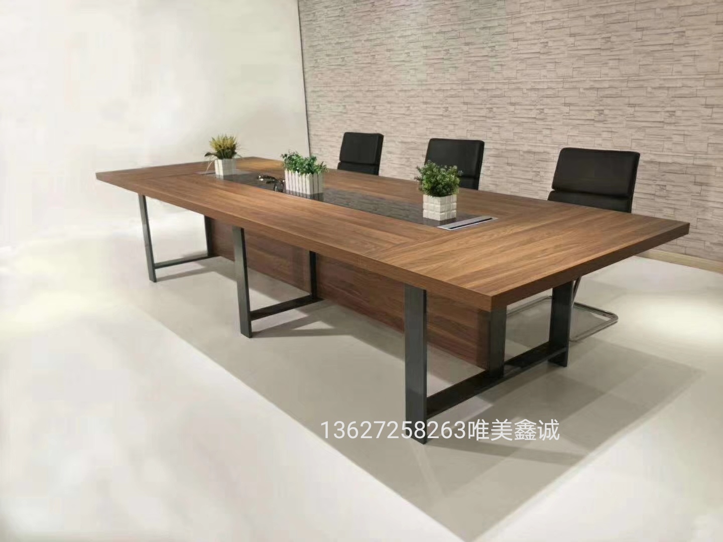 鋼架會議桌WM-FLX-15