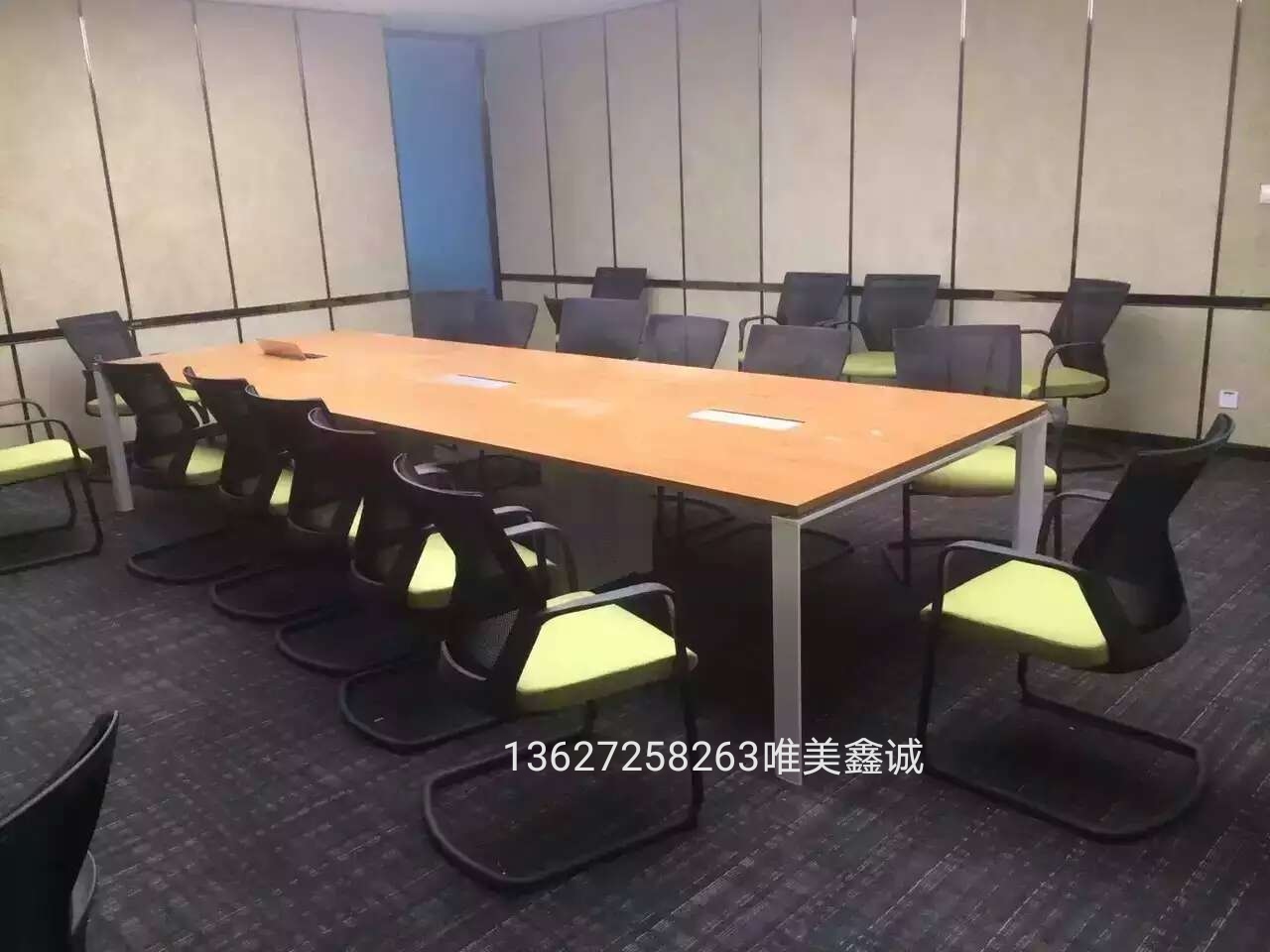鋼架會議桌WM-FLX-17