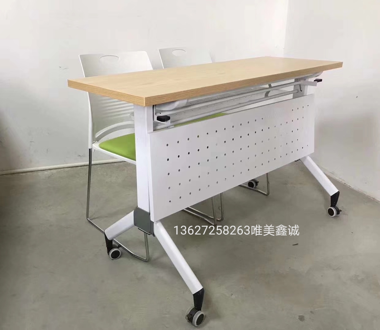 鋼架培訓(xùn)桌WM-HY-005