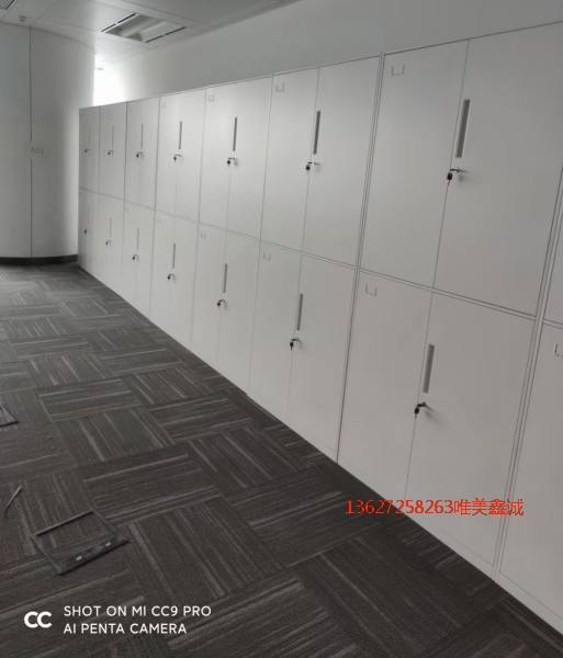 白色窄邊通雙節柜WM-G538